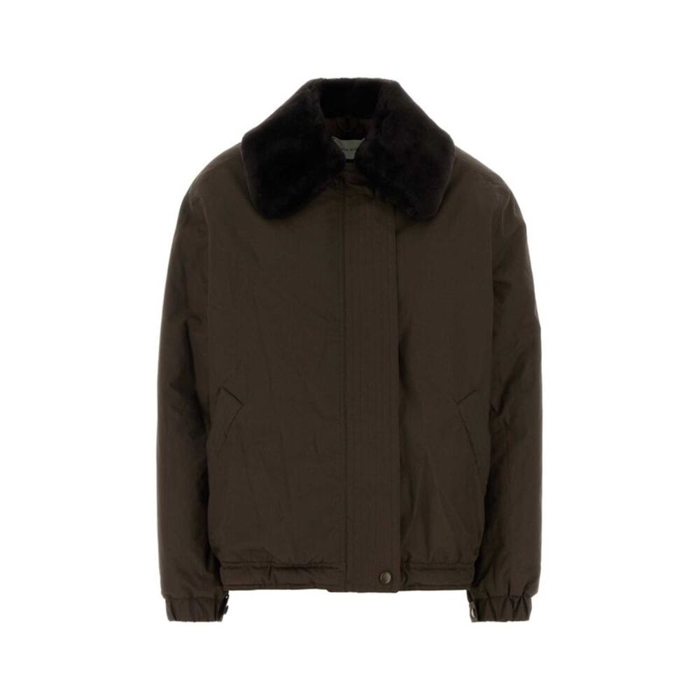 Magda Butrym Women Brown Cotton Padded Jacket
